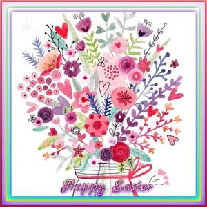 HAPPY EASTER💐👒🐇🌷